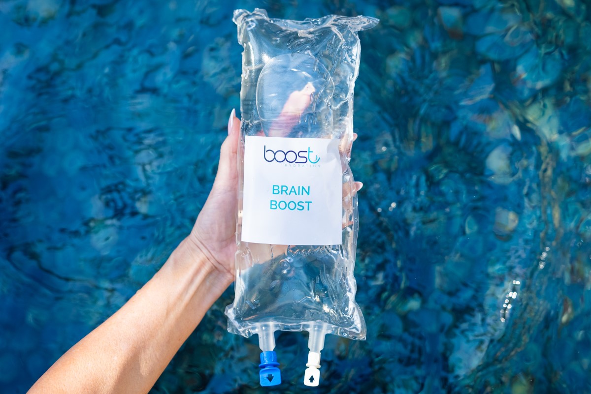 Receive a brain boost with Boost Hydration's IV treatments