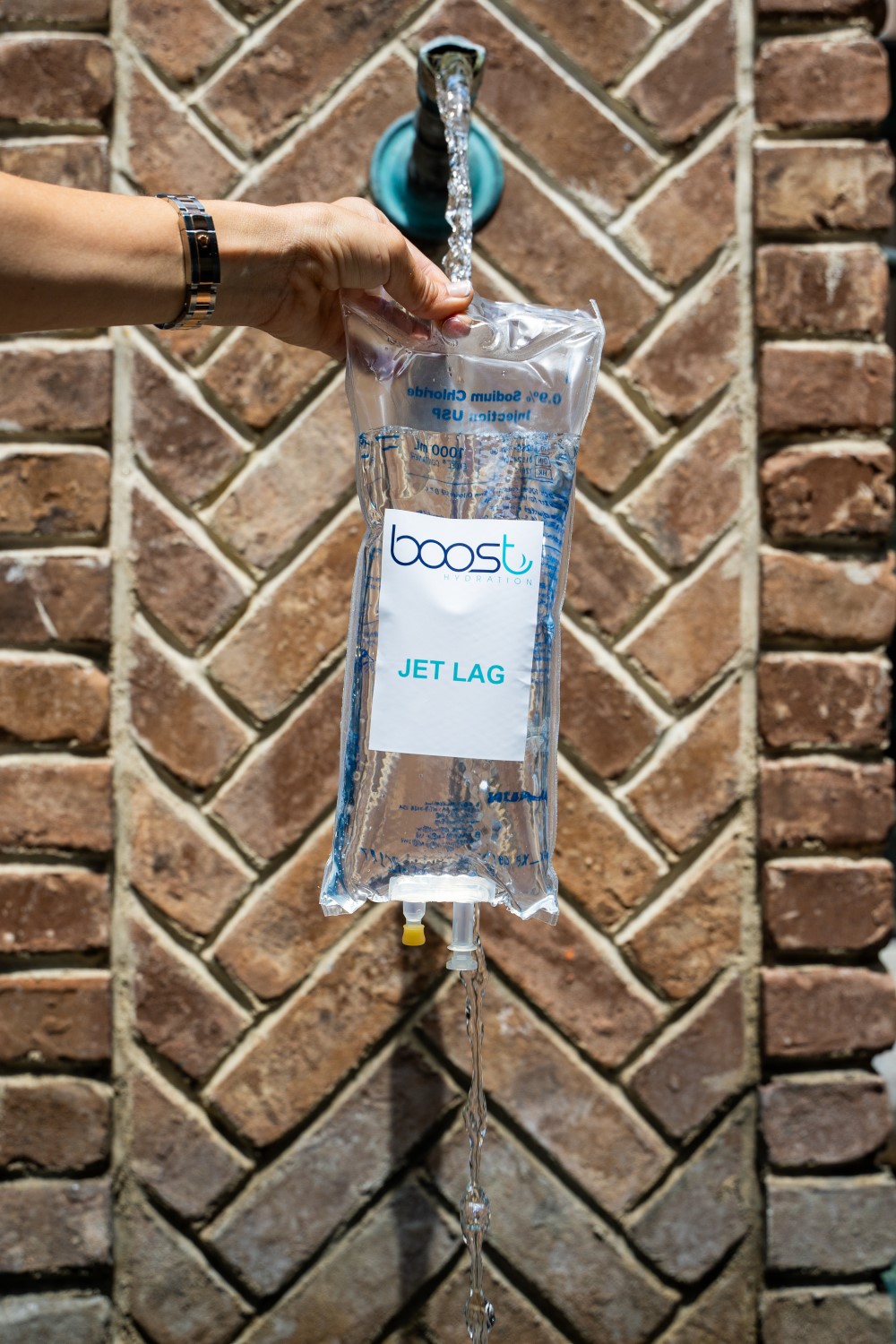 Solve your jet lag with Boost Hydration's IV services